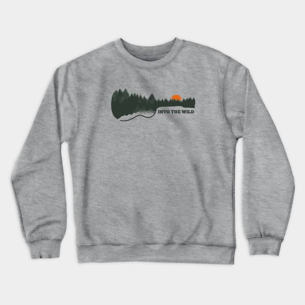 Into the Wild Crewneck Sweatshirt by RepubliRock